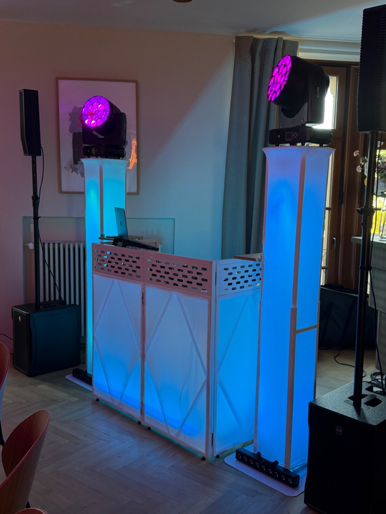 DJ Setup bei Event